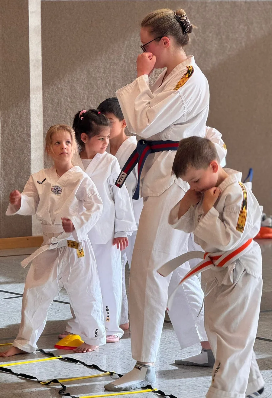 Little Tiger – Taekwondo für Kinder von 4 bis 7 Jahren